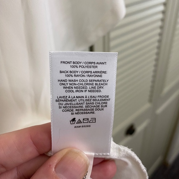 Express Button Front Blouse - Picture 4 of 6